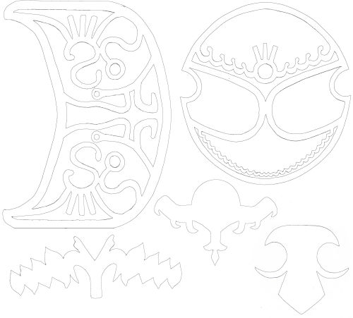 Zelda Armor Designs Printouts