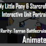 Rarity and Starcraft Battlecruiser Unit Portrait
