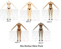 ElaStellar Base Skin Pack