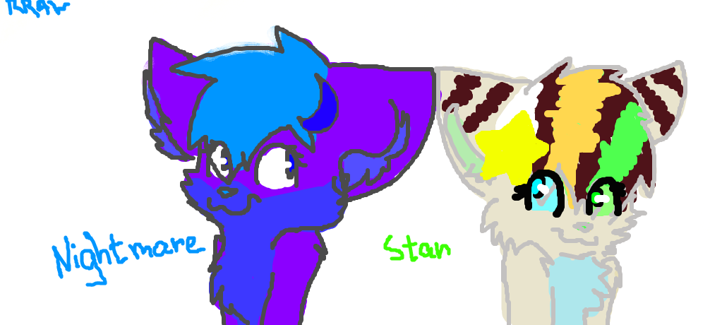 Nightmare and Starburst by RRainAlphaWolf on DeviantArt