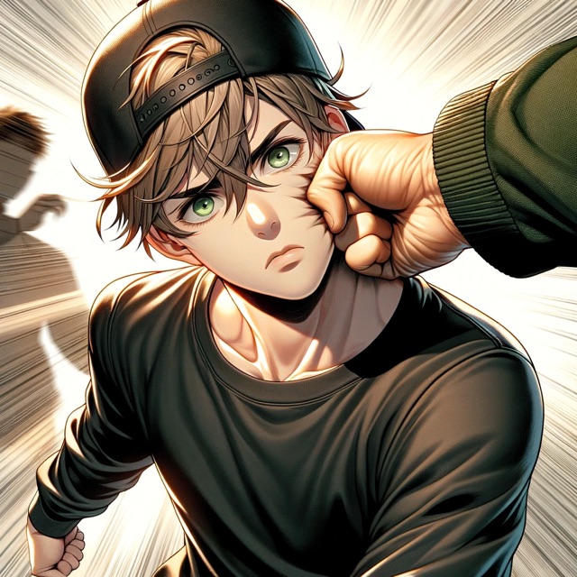 A punch by Anonyuser on DeviantArt