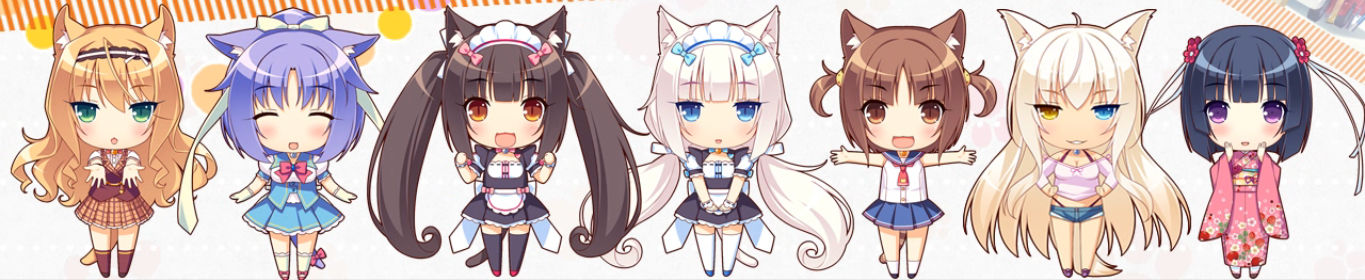 Get Wallpaper Nekopara Chibi Gif By Jugodeuva On Deviantart For iPhone Free