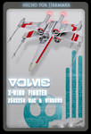 T-65 X-wing by jjrrmmrr
