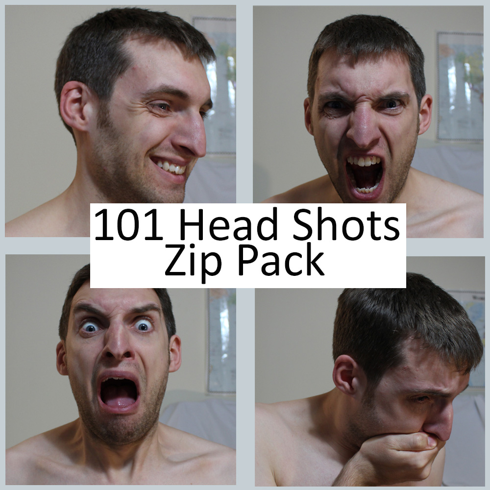 101 Head Shots Zip Pack