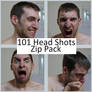 101 Head Shots Zip Pack