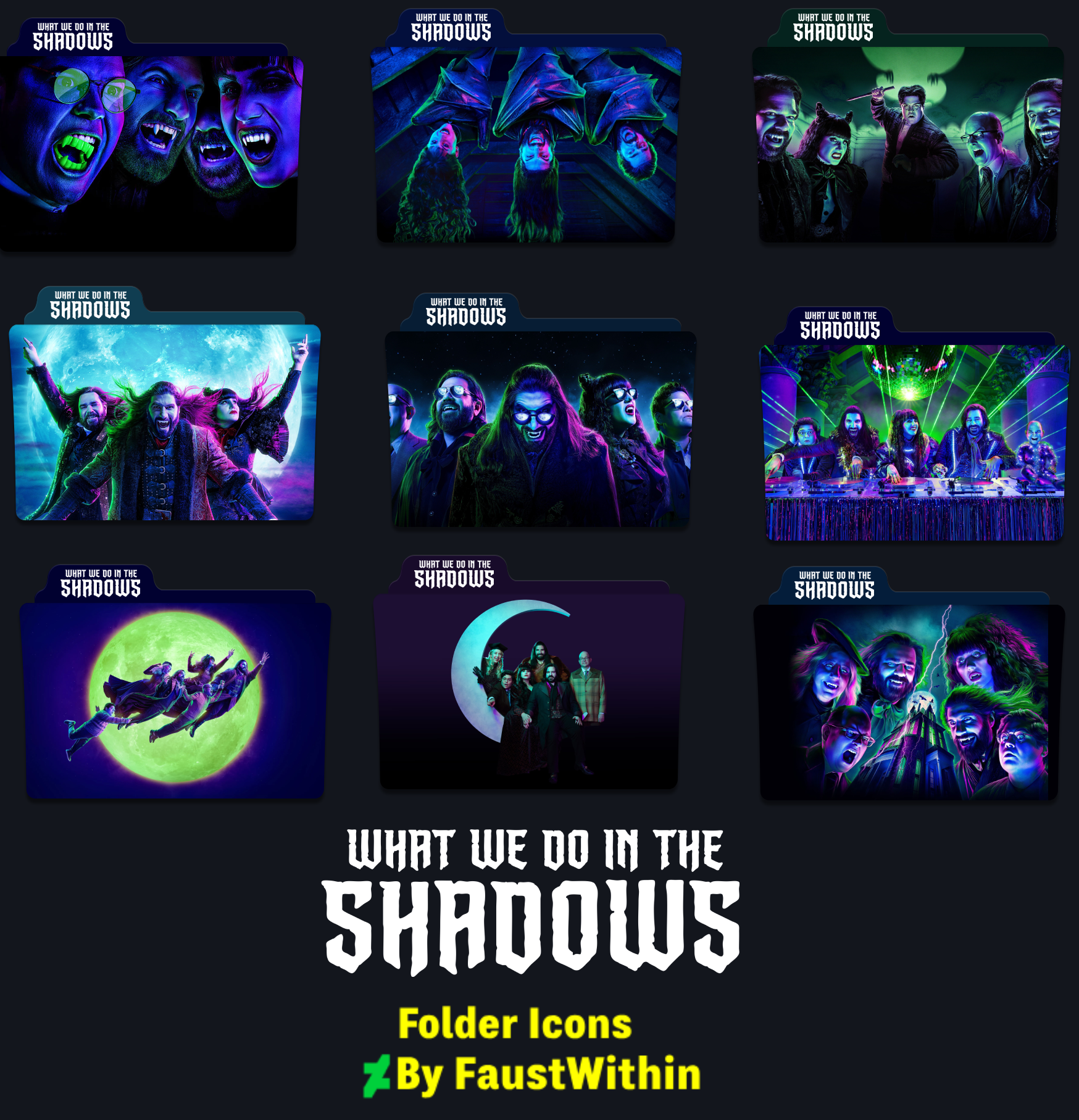 What We Do in the Shadows (2019) Folder Icons by FaustWithin on DeviantArt