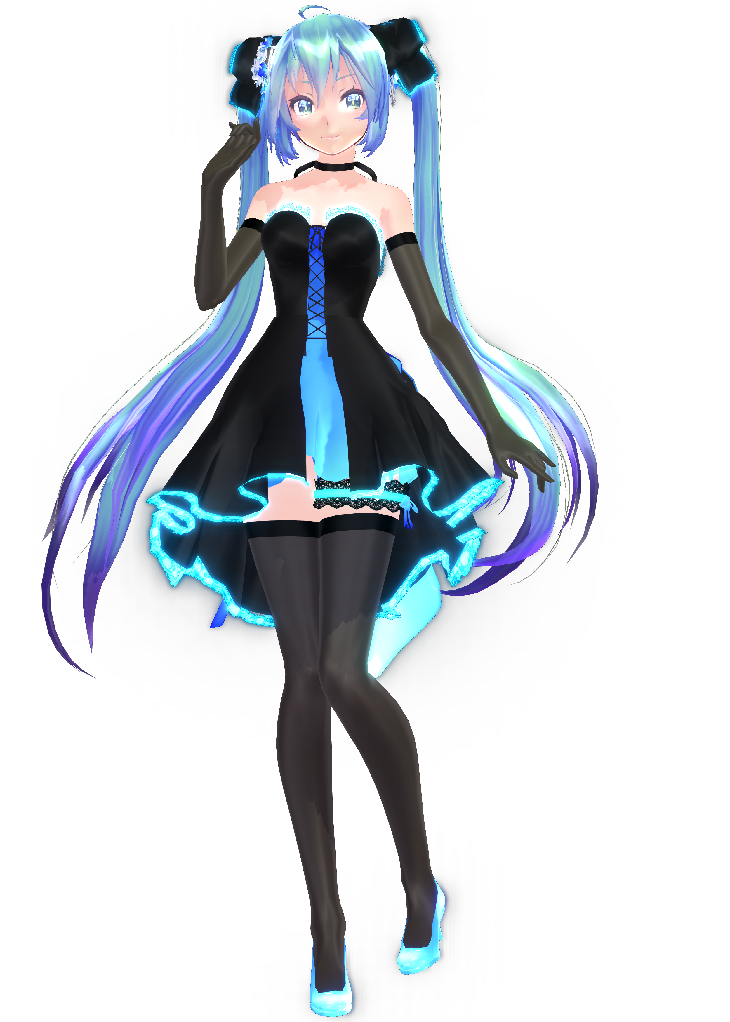 Model DL : TDA IYDD Hatsune Miku [Remastered] by ToastWolfSelever on ...