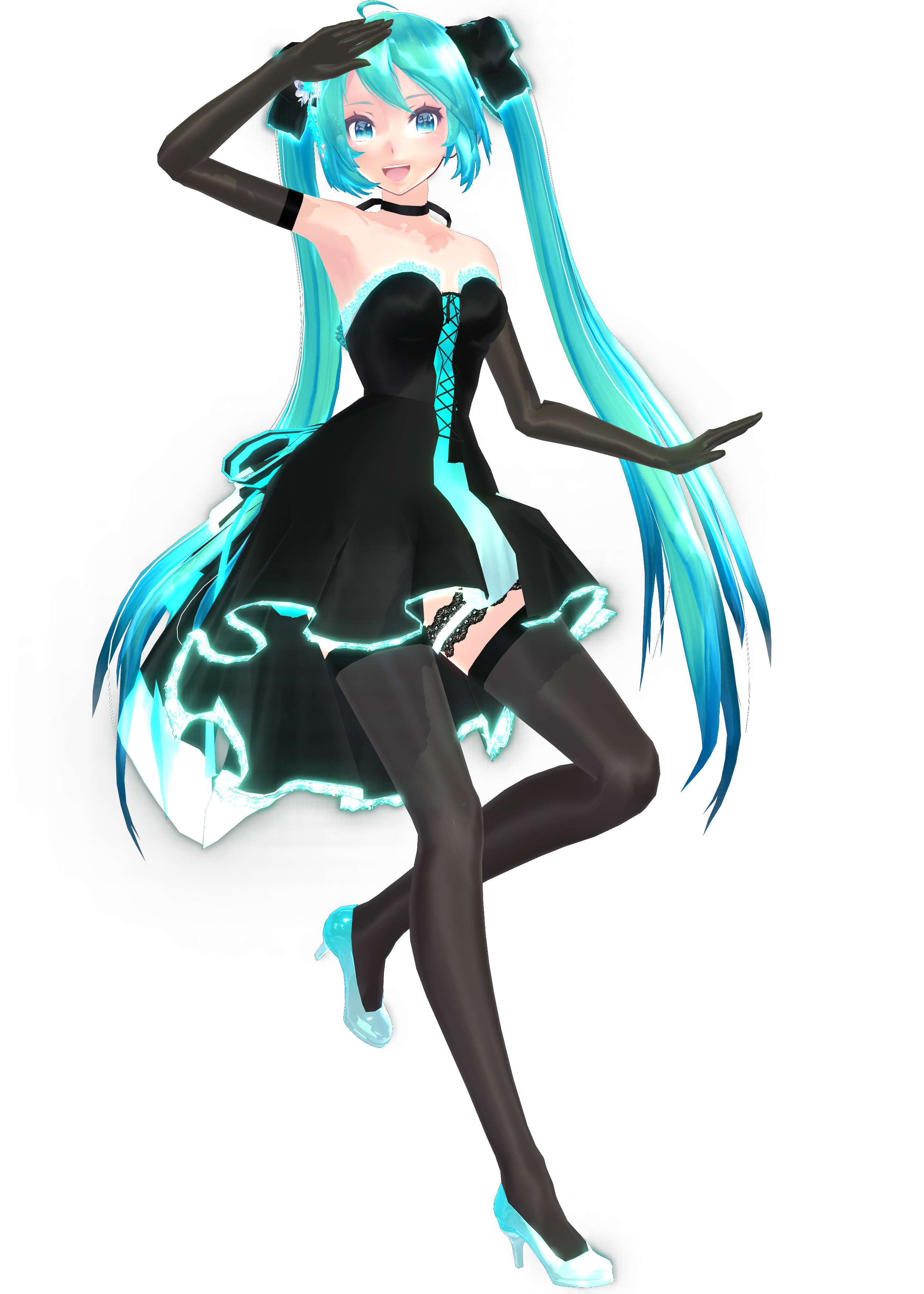 Model DL : TDA IYDD Miku (PDFT ver.) [Remastered] by ToastWolfSelever ...