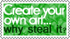 Stamp: Create your own art by YourOwnArt