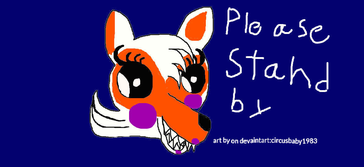 lolbit please stand by by circusbaby1983 on DeviantArt.