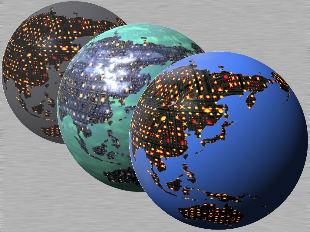 Cubepolis Globe Terra Icon set