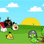 Angry Birds, more like WHIZZED-OFFED AVIANS.