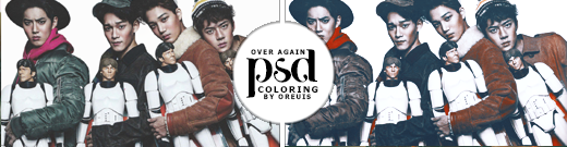 Over Again Psd Coloring By Oreuis