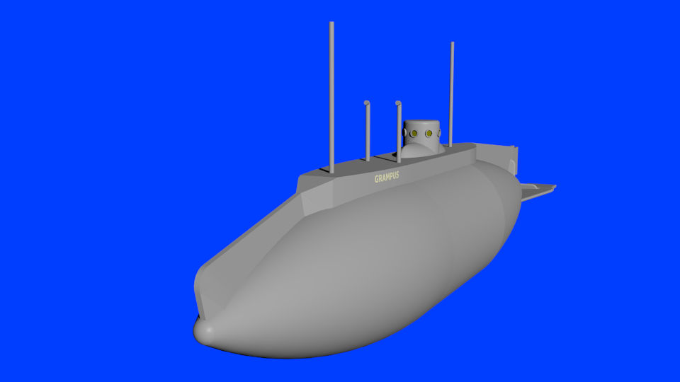 Uss grampus steampunk