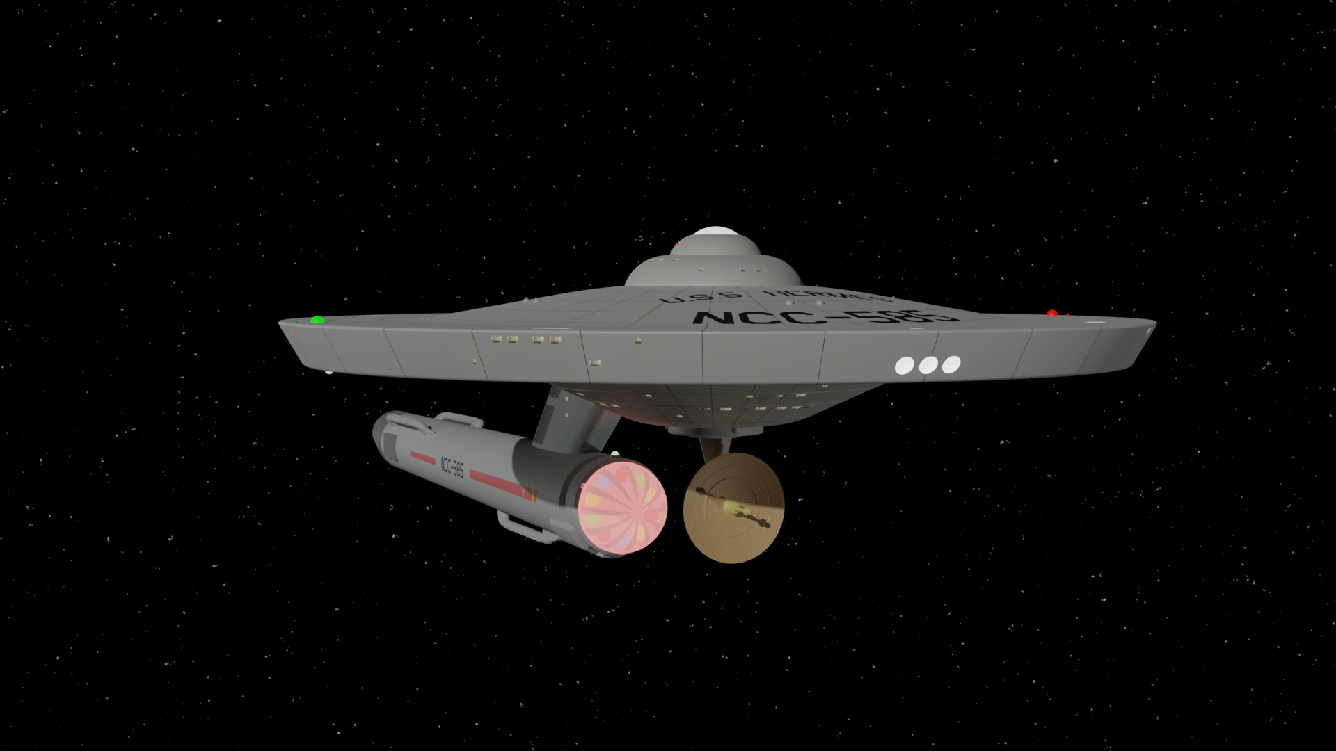 NCC585 USS Hermes Blender Zip File by Snowdog3852 on DeviantArt