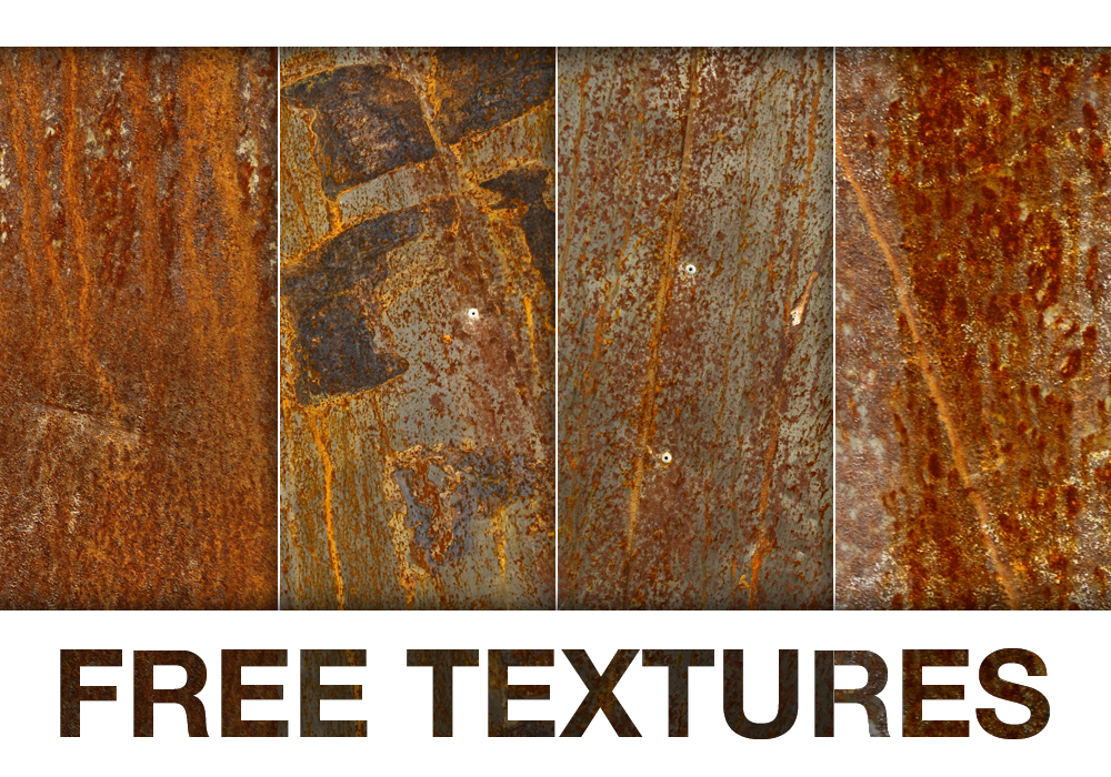 A LITTLE BIT OF RUST - free texture pack