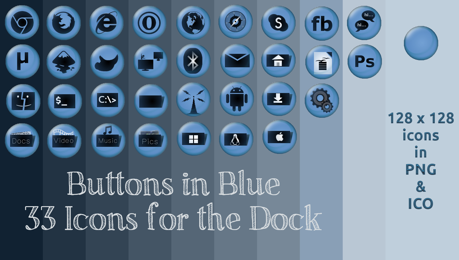 Buttons in Blue by rvc-2011 on DeviantArt