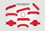 Free Red Ribbon Set