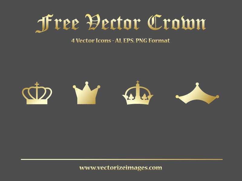 Free Crown Vector (Ai, EPS, PNG Format) by AlsusArt on DeviantArt