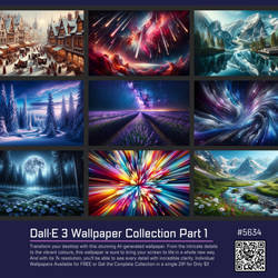 Dall-E 3 Wallpaper Collection Part 1 - ZIP