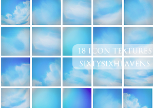 CLOUDY 18 ICON TEXTURES