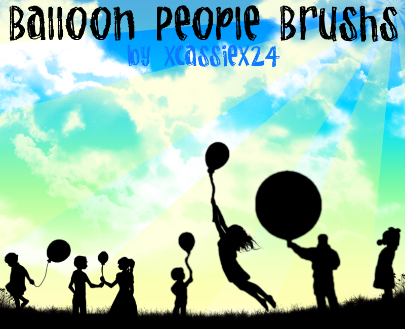 Balloon People Brushes