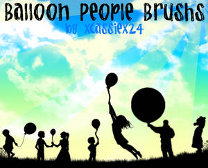 Balloon People Brushes