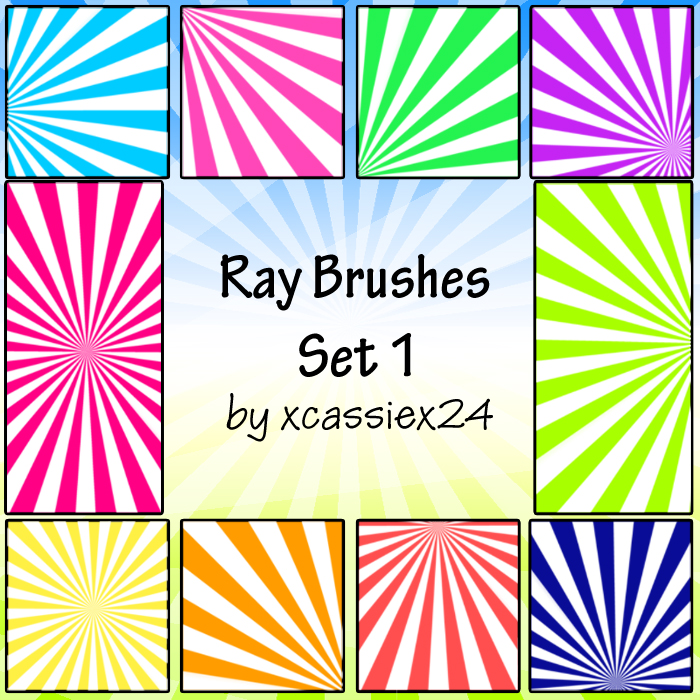 Ray Brushes Set 1