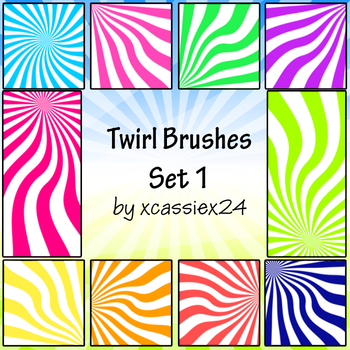 Twirl Brushes Set 1 by xCassiex24