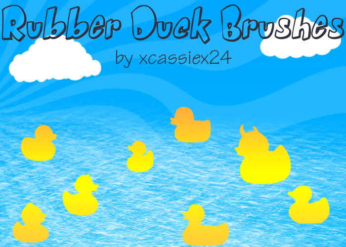 Rubber Duck Brushes