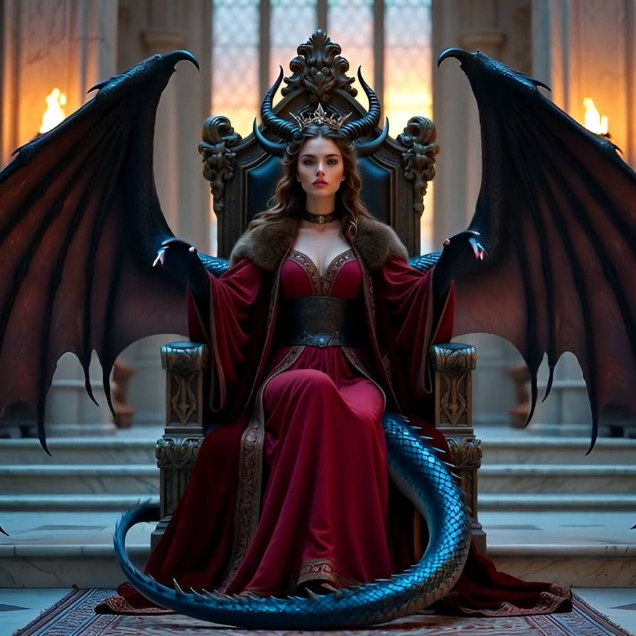 The Dragon Queen by lucidor20 on DeviantArt