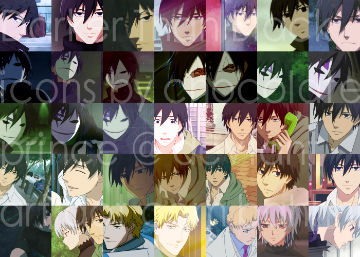 Darker Than Black Icons