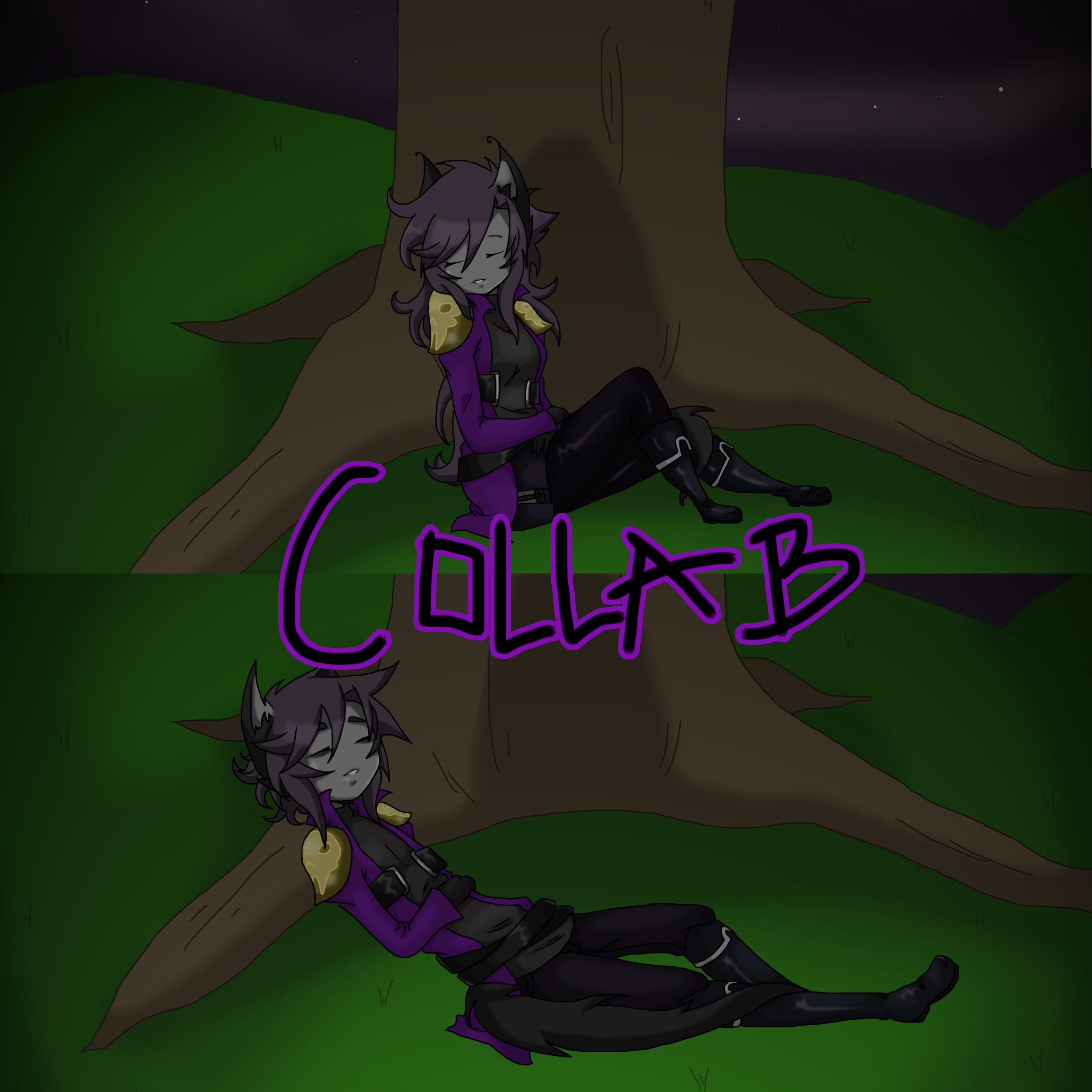 Sleeping collab by Shinkiro-no-Kaze on DeviantArt