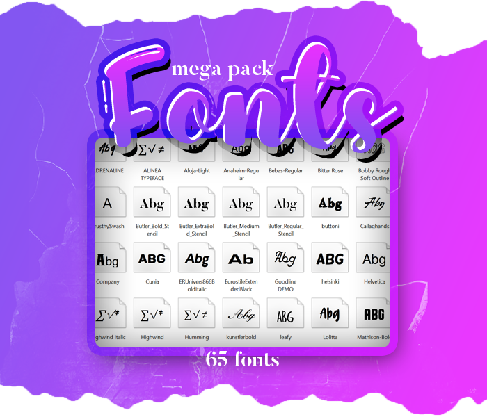 + Pack Fonts by SabDesings on DeviantArt
