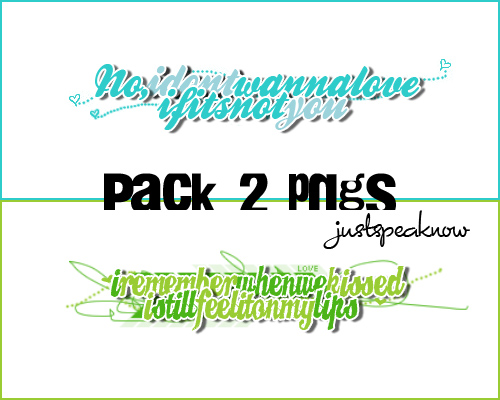 +Pack 2 PNG's