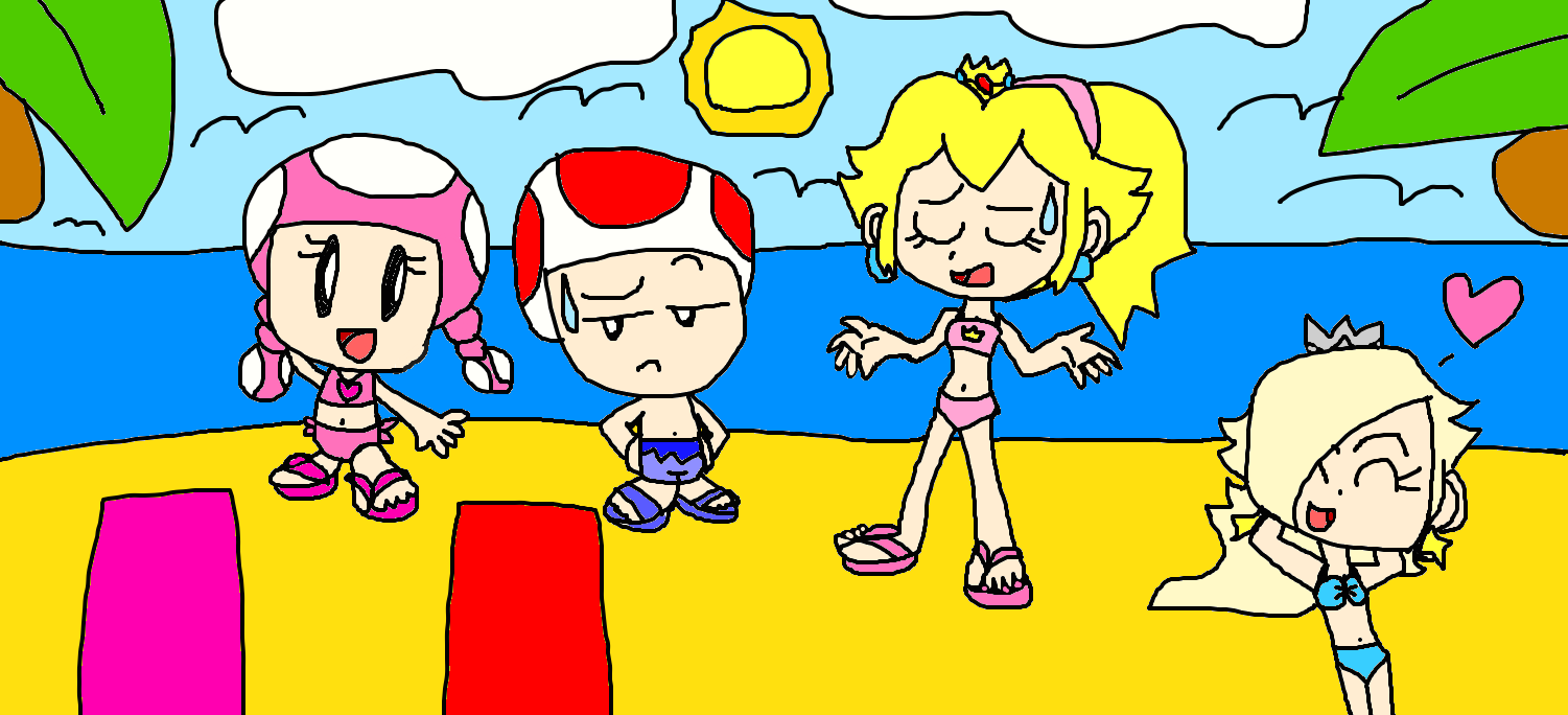 Beach Party Fun by PokeGirlRULES on DeviantArt