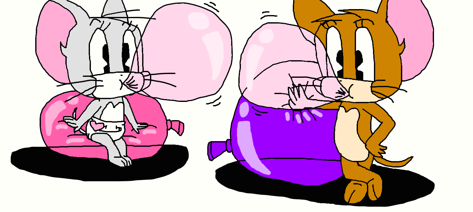 Balloons and Bubble Gum Together by PokeGirlRULES on DeviantArt