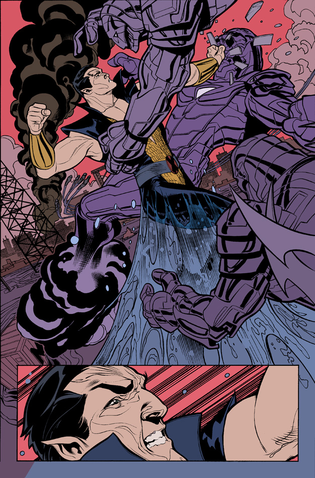 Uncanny X-Men #525 page 13 flats