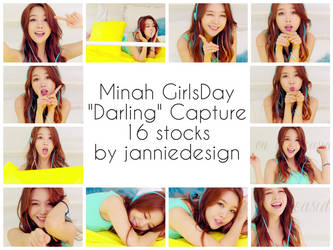 Minah GirlsDay - Darling Capture by janniedesign