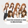 Chorong PNG Pack by janniedesign