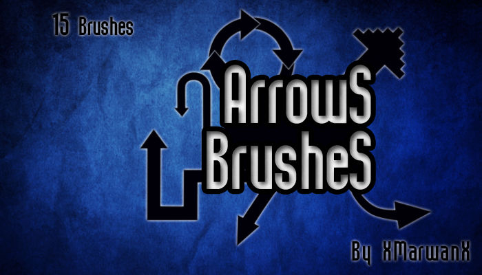 Arrows Brushes by XMarwanX on DeviantArt