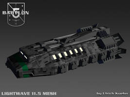 BABYLON 5 - EA-SHUTTLE 3D-Mesh