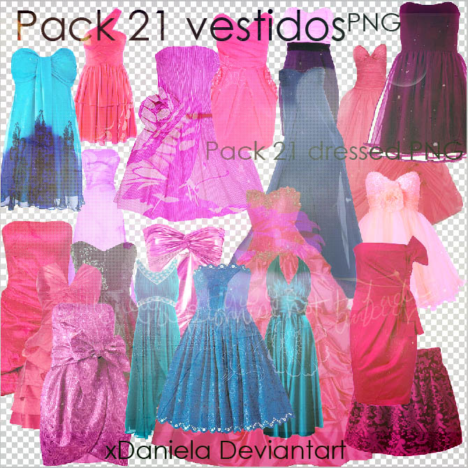 Pack Vestidos Png Dress.zip