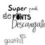 Pack de fonts