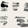 Bristle and ink brush presets for Artrage 5