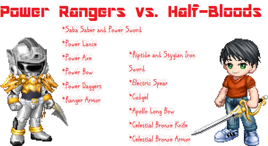 Power Rangers vs. Half-Bloods by Tohokari-Steel on DeviantArt