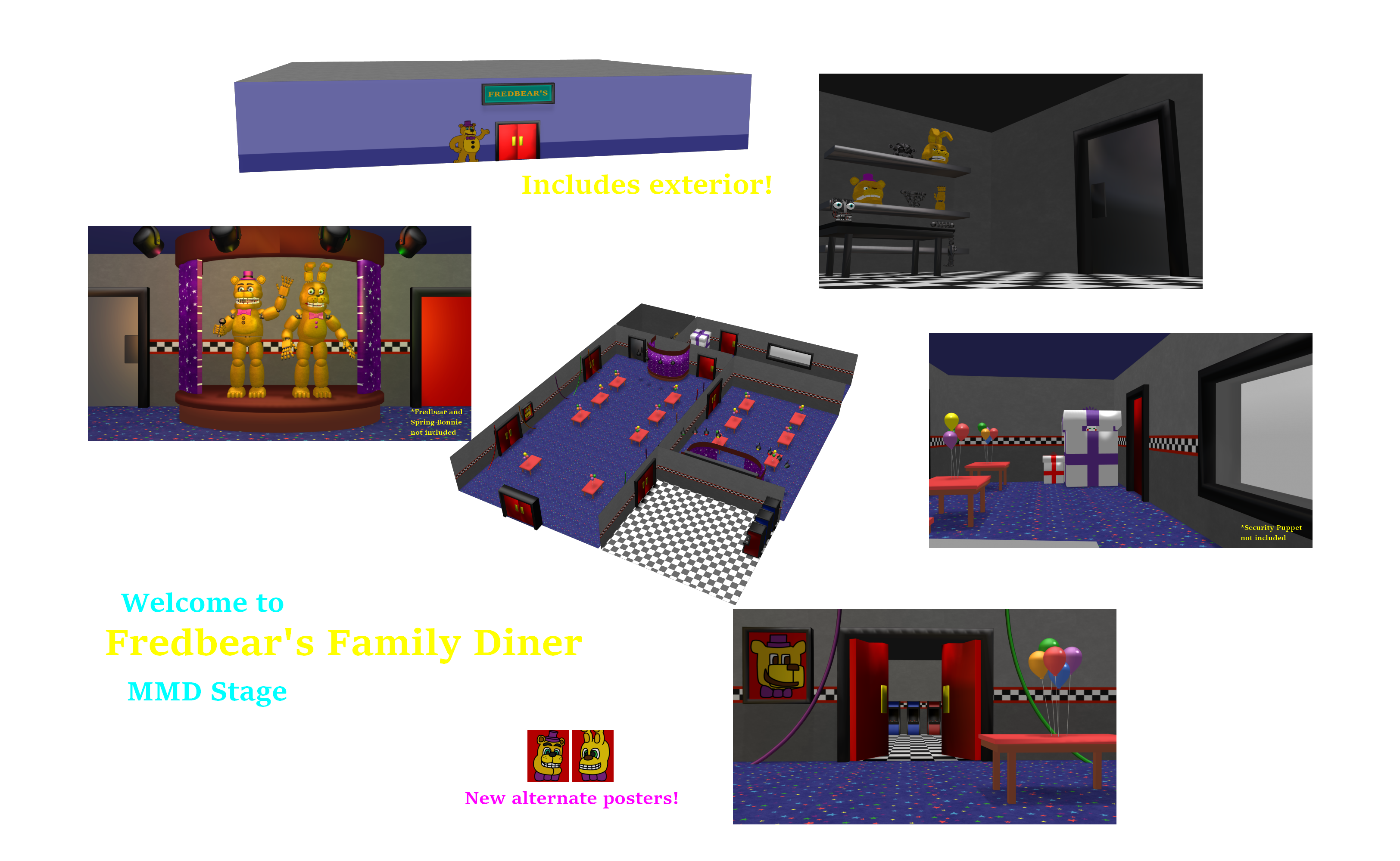 Fredbear's Family Diner (remake) by FTThienAn on DeviantArt