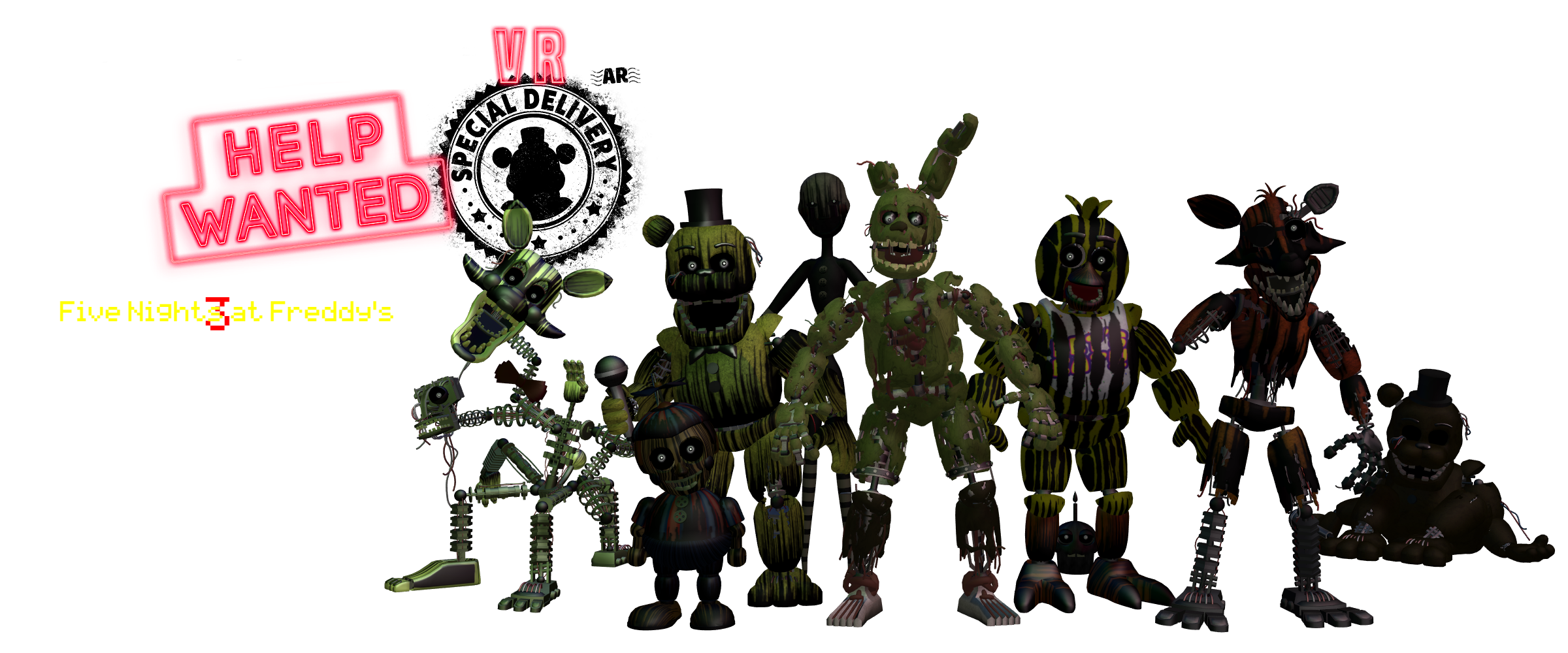 MMD- FNaF SB Pack (DL) by OscartheChinchilla on DeviantArt