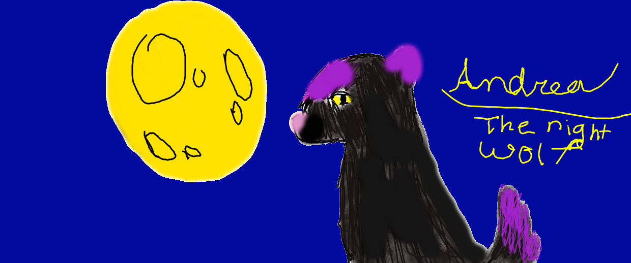 Andrea the night wolf by DaLavaDolphin on DeviantArt