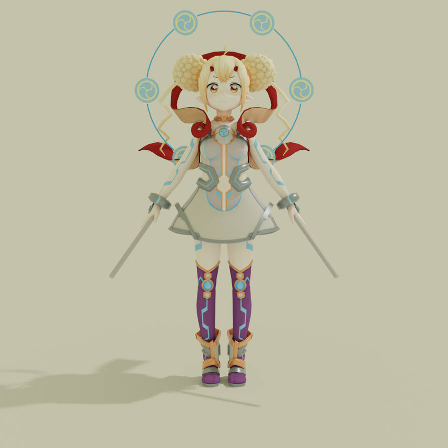 Electra (Xenoblade Chronicles 2) XPS by ShinyAegislash on DeviantArt